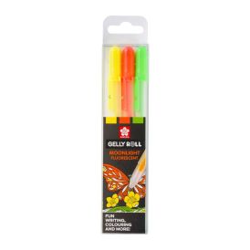 Gelpennar sett Gelly Roll Moodlight Happy 3 litir