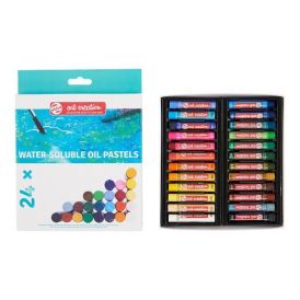 Olíupastel litir vatnsleysanlegir 24stk