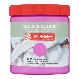 Föndurmálning inni og úti 250ml Stunning Violet