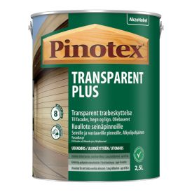 Viðarvörn Transparent Plus base clear 2,5L Pinotex