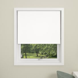 Myrkvunarrúllugardína 90x210 cm Debel Uni hvít