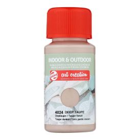 Föndurmálning inni og úti 50ml Deep Taupe