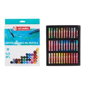 Olíupastel litir vatnsleysanlegir 36stk