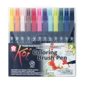 Pensilpenna sett Sakura Koi 12 litir