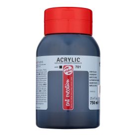 Akrýlmálning 750ml Ivory Black