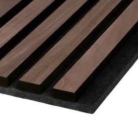Hljóðdempandi plata hnota 3000x605x22 mm