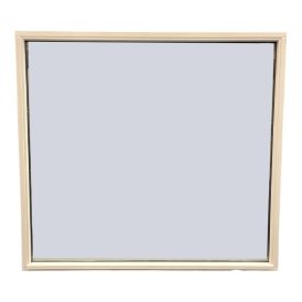 Gluggi fastur 1300 x 1430 mm hvítur