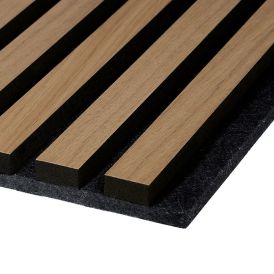 Hljóðdempandi plata ljós eik 3000x605x22 mm