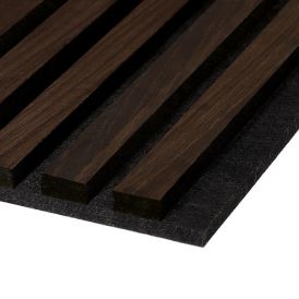 Hljóðdempandi plata reykt eik 3000x605x22 mm