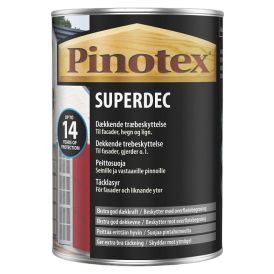 Viðarvörn Superdec svartur 1L Pinotex