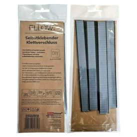Festingar fyrir veggpúða franskur rennilás 6 stk 20cm