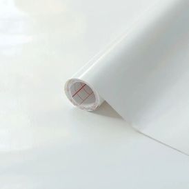 Filma uni lack, 67.5cmx2m hvít