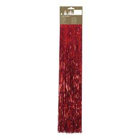 Jólaskraut kögur 50 cm 300 stk rautt glitrandi