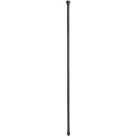 Girðingarstaur H:125 cm Ø20 mm NHS svartur