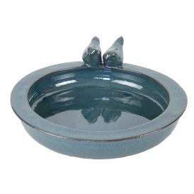 Fuglabað keramik Ø32,1cm Esschert Design blátt