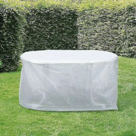 Yfirbreiðsla fyrir garðborð 170x140x83cm Sunfun glær