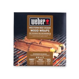 Reyk-viðarvefjur Cedar Weber 8 STK.