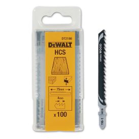 Stingsagarblað 75mm fyrir tré HCS 100stk DeWALT