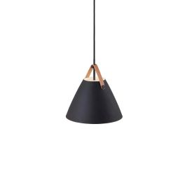 Hangandi ljós E27 Strap 27 svart Ø27 cm