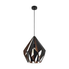 Loftljós Carlton, vintage, E27, 60W Eglo, þv.20,5 cm