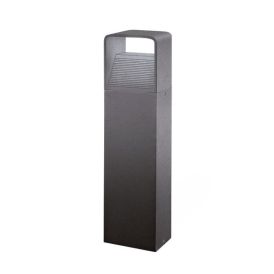 LED garðljós Doninni 1 6W Eglo koksgrátt/ál hæð40 cm