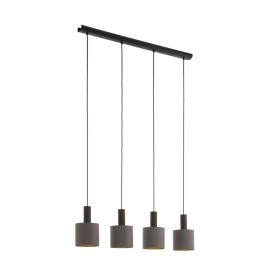 Loftljós Conessa1 E27 Eglo brúnt h150cm