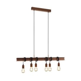 Borðstofuljós Townshend 4, E27, 60W frá Eglo, lengd 100,5cm