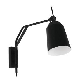 Veggljós E27 Loreto 67cm svart
