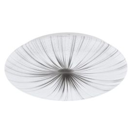LED kúpull Nieves 24W Eglo hvítur/silfur þv41cm