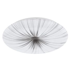 LED kúpull Nieves 33W Eglo hvítur/silfur þv51cm