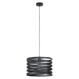 Loftljós Cremella 40W E27 Eglo svart þv37cm