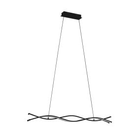 LED loftljós Lasana 36W Eglo svart/hvítt LED lengd9 cm