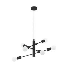 Loftljós Gradoli E27 frá Eglo, 110 cm, svart