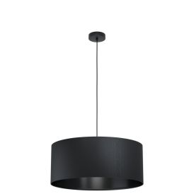 Loftljós Maserlo 40W E27 Eglo svart þv53 cm