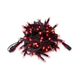 Úti jólasería 100 LED 10m Chrissline rauð ljós