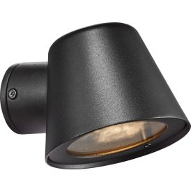 Útiveggljós GU10 Aleria svart IP44