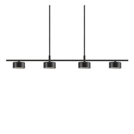 Hangandi ljós LED Clyde svart 115 cm