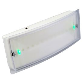 Neyðarljós slim LED IP42
