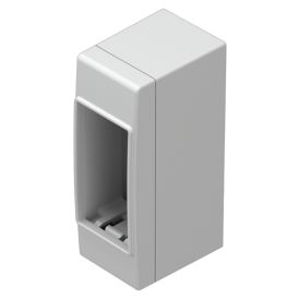 Rafmagnsbox utanáliggjandi 1F 1M IP20 hvítt