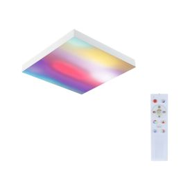 Loftljós Velora Rainbow RGBW Paulmann hvítt 29,5x29,5cm dimm