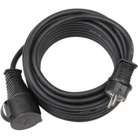 Framlengingarsnúra 25M IP44 Lock svört
