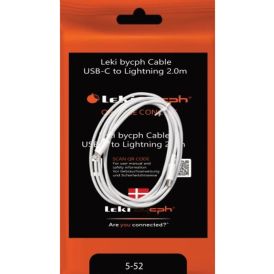 Hleðslusnúra USB-C lightning Leki 2m