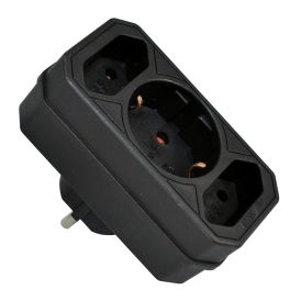 Fjöltengi 2+1 Commel svart