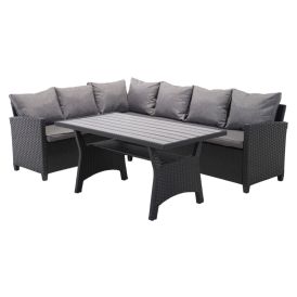 Garðsett fyrir 5 manns Daisy Sunfun grátt