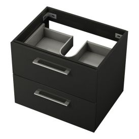 Handlaugarskápur 60cm Bath Deluxe Camden Svartur