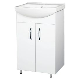 Handlaugarskápur 55cm Nortiq Kiev Hvítur
