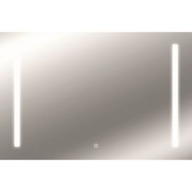 Spegill 100x60cm LED Sirius IV Ferhyrndur