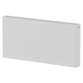 Miðstöðvarofn tvöfaldur 600x1200 mm hvítur