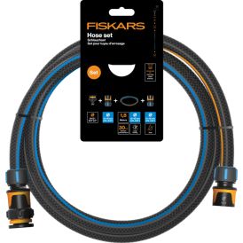 Vatnsslanga með hraðtengjum 1/2" 1,8m Fiskars start
