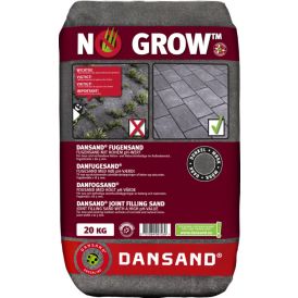 Fúgusandur hindrar illgresi 20kg Dansand svartur